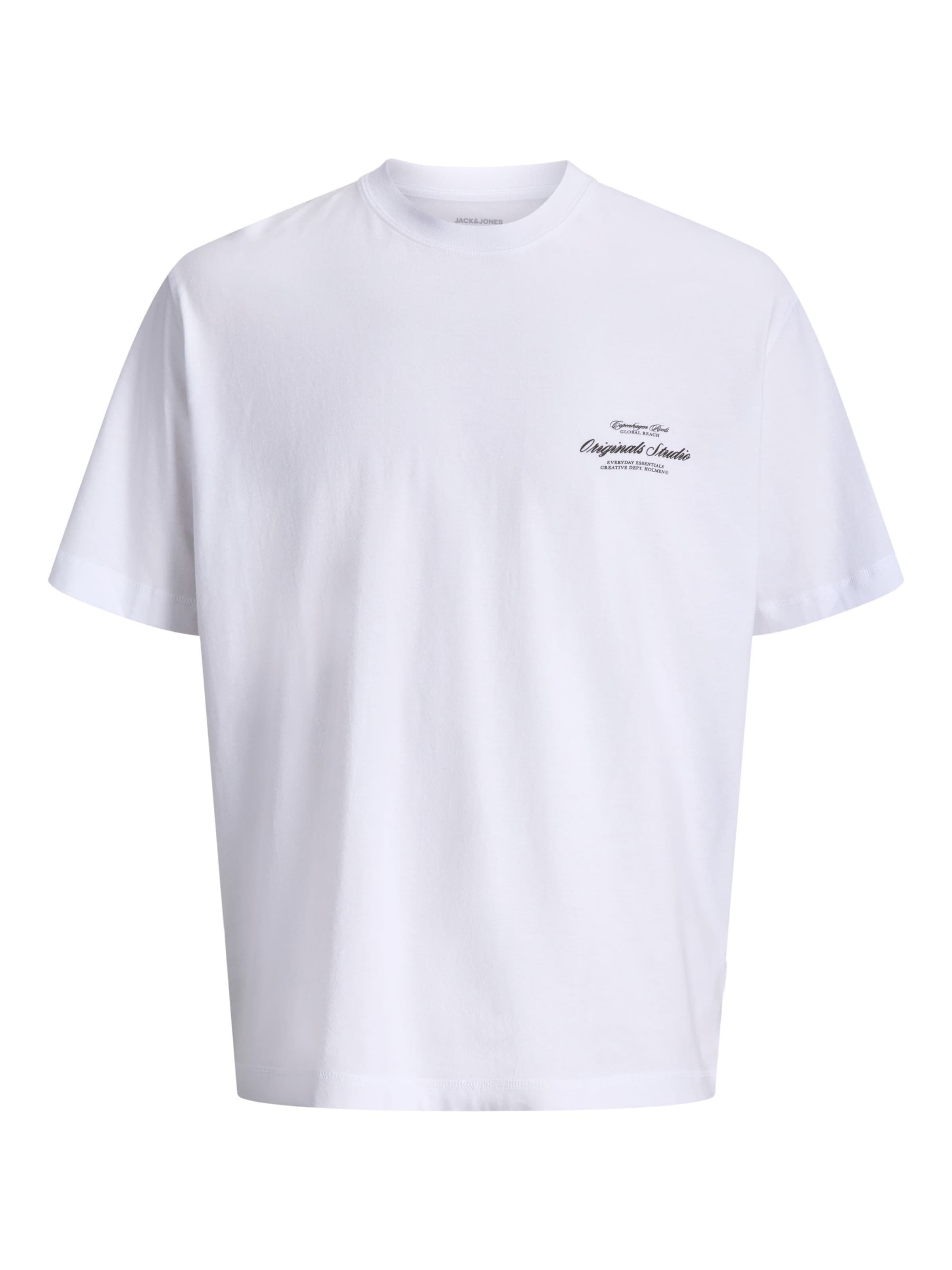 JACK & JONES Shirt 'JORNORREBRO' in L in Black / White, Item view