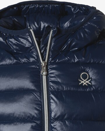 UNITED COLORS OF BENETTON Between-season jacket 'Impianto' in Blue