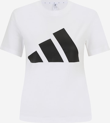 T-shirt fonctionnel ADIDAS SPORTSWEAR en blanc : devant