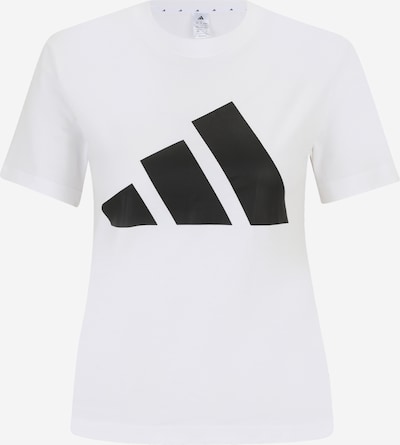 ADIDAS SPORTSWEAR T-shirt fonctionnel en noir / blanc, Vue avec produit