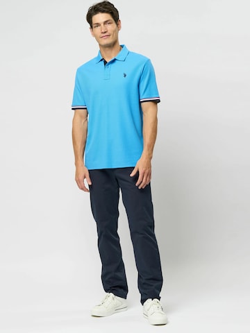 T-Shirt 'Nis' U.S. POLO ASSN. en bleu