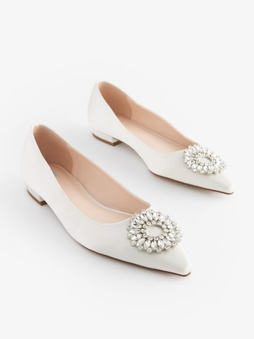 Next Slipper in Weiß