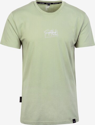 T-Shirt 'Damian' SPITZBUB en vert : devant