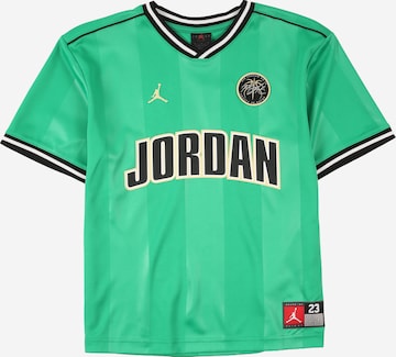 T-Shirt Jordan en vert : devant