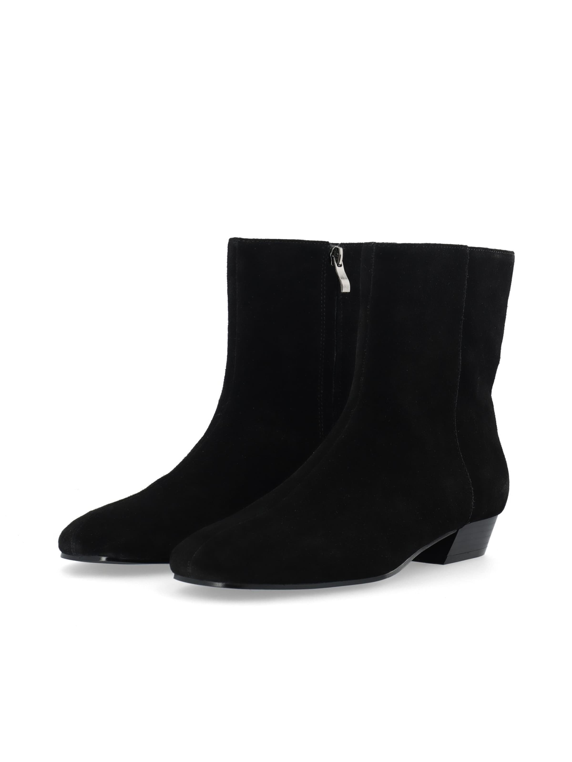 Ankle boots 'Evie' di Bianco in nero