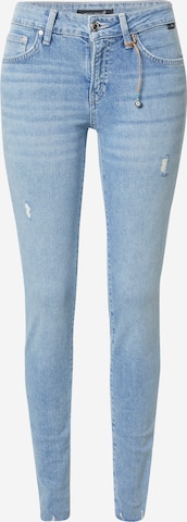 Mavi Skinny Jeans 'Adriana' in Blauw: voorkant