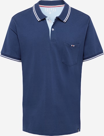 FQ1924 Shirt 'Peter' in Blauw: voorkant