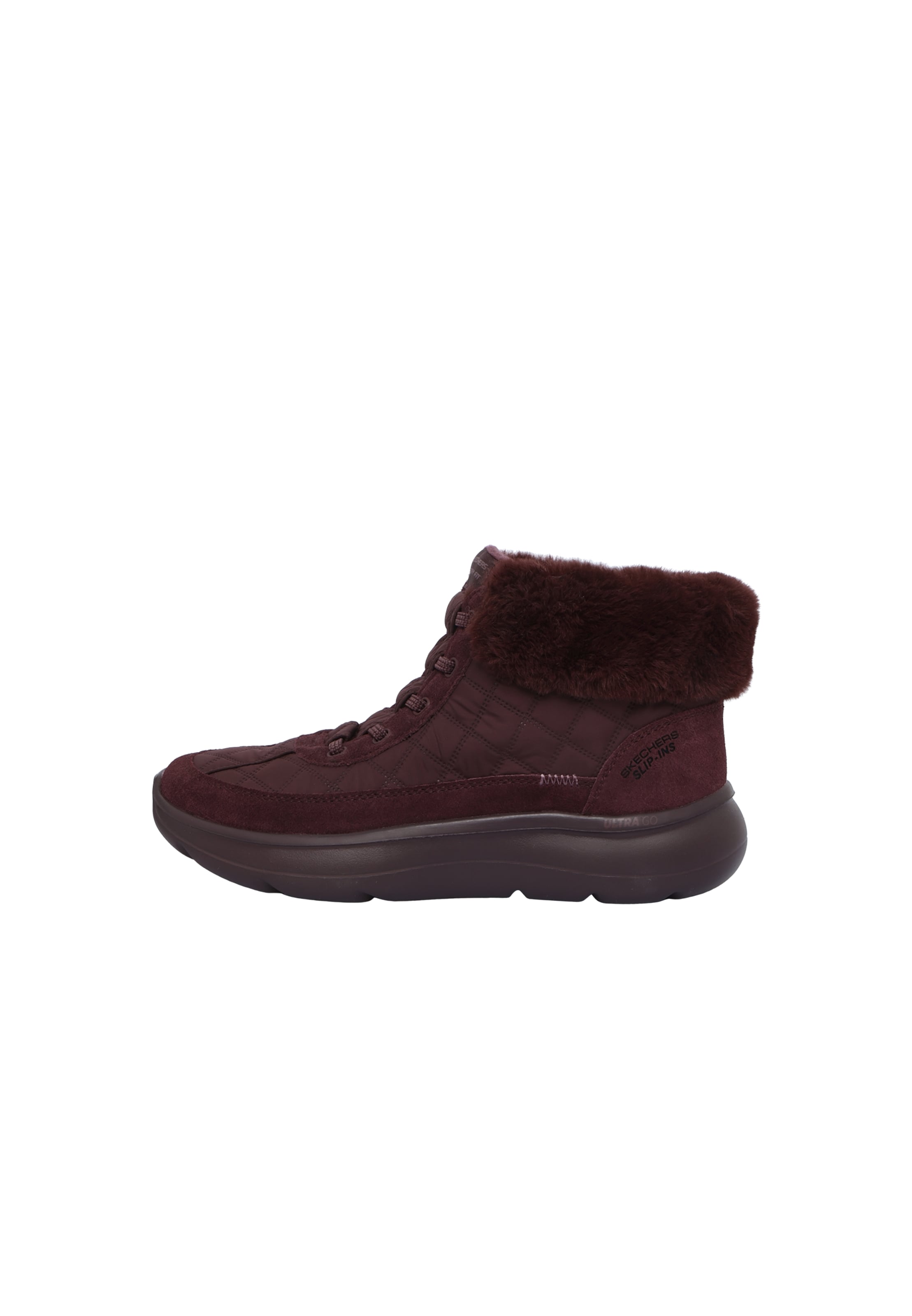 SKECHERS Botki sznurowane 'ON-THE-GO ENCORE - MAISIE' w kolorze czerwony: przód