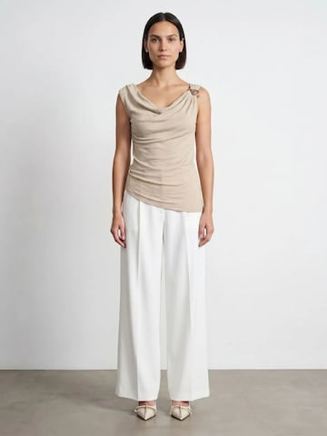 Dilvin Blusen in Beige