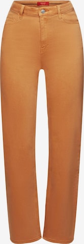 ESPRIT Regular Broek in Bruin: voorkant