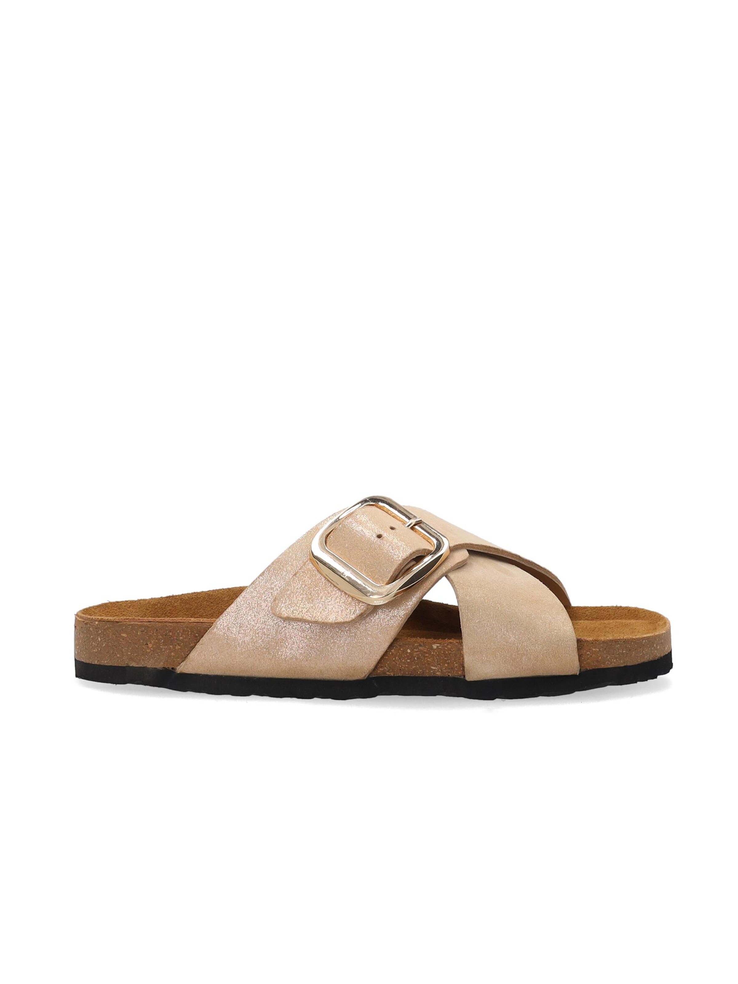 VENEZIA Pantolette‌‌ in Gold: Vorderseite