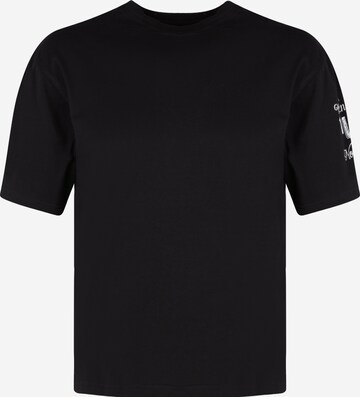 T-Shirt NU-IN en noir : devant