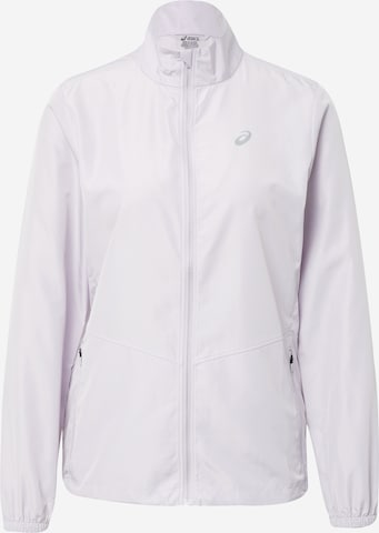 ASICS Athletic Jacket in Purple: front