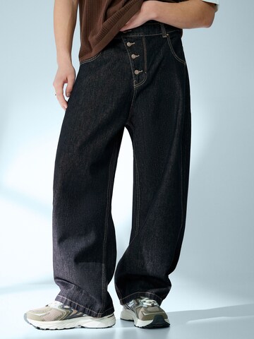 Bershka Tønde Jeans i blå: forside