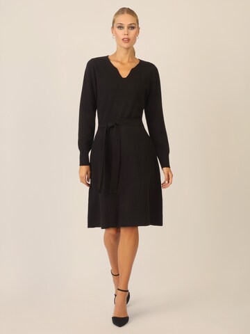 APART Knitted dress in Black