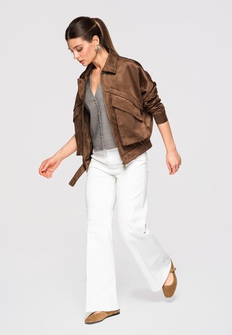 Ombre Tussenjas 'OW-JAFL-0122' in Bruin