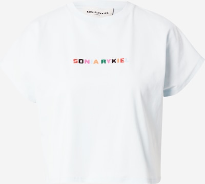 Sonia Rykiel T-shirt i ljusblå / orange / rosa / röd, Produktvy