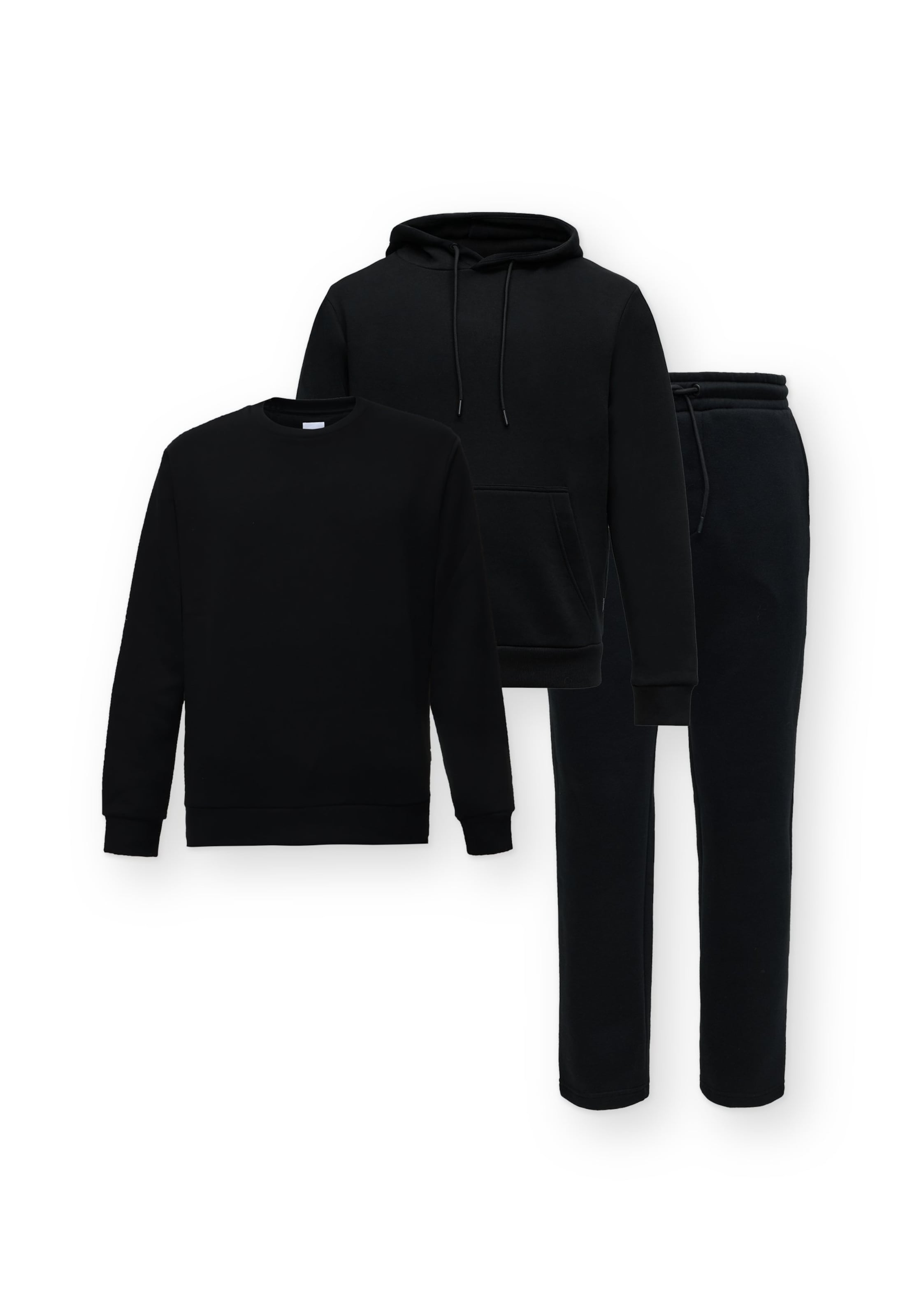 JACK & JONES Set 'JJEBRADLEY' в Черный: спереди
