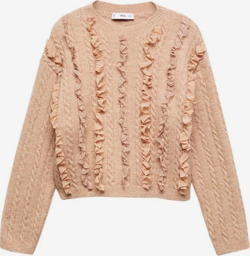 MANGO Pullover 'Confeti' i pink: forside