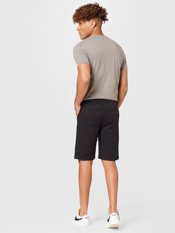 !Solid - regular Pantalón chino 'Bishop' en negro