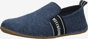 Living Kitzbühel Slippers in Blue: front