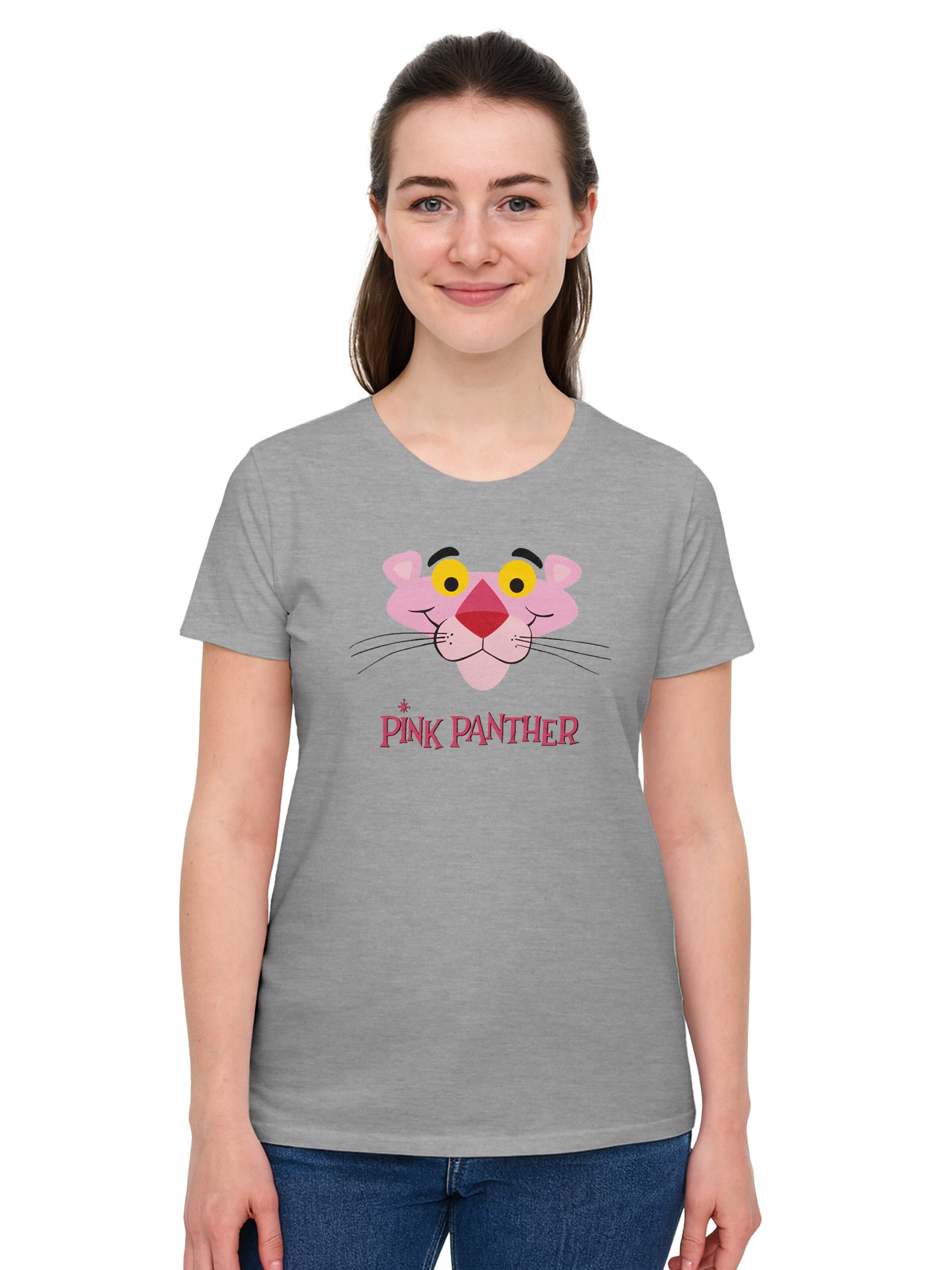 United Labels Shirt 'Pink Panther' in Grey: front