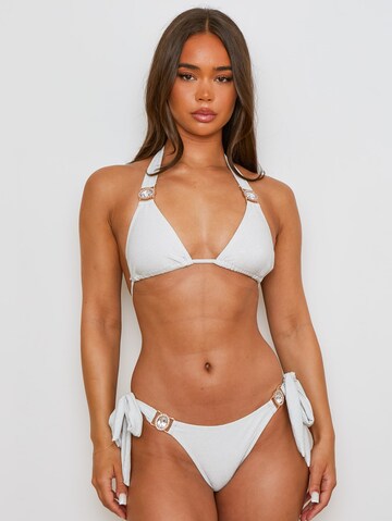 Moda Minx Bikinibroek 'Lumiere Amour' in Wit: voorkant