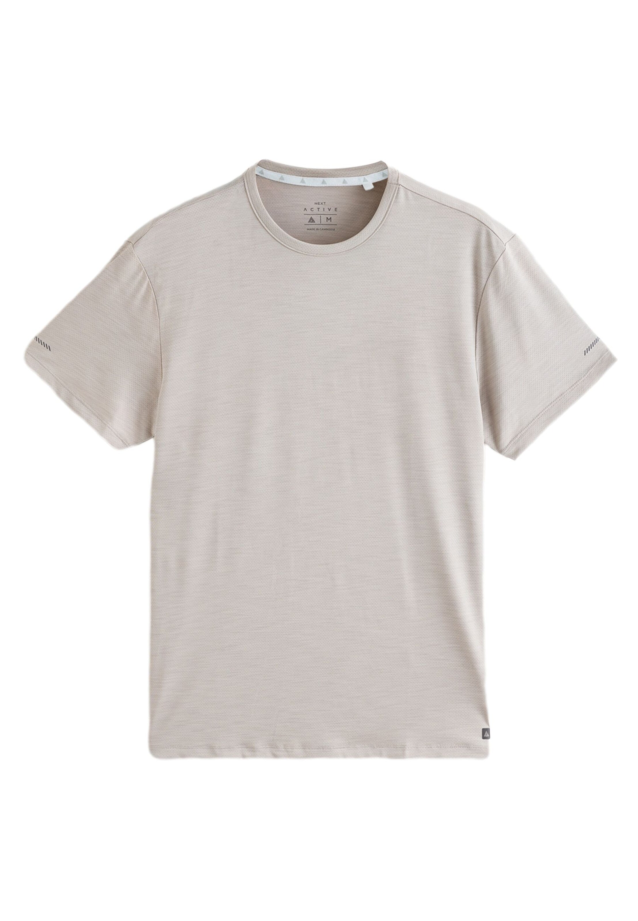 Next Shirt in Grau: Vorderseite