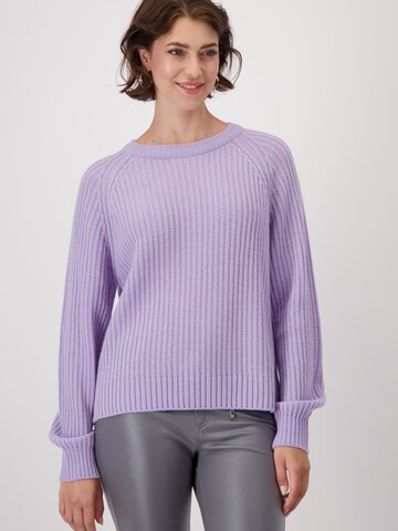 monari Pullover in Lila: Vorderseite