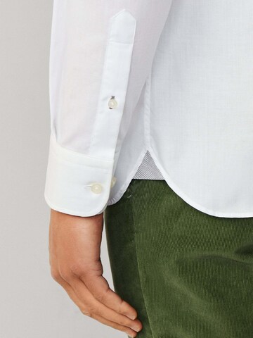 Coupe slim Chemise business Hackett London en blanc