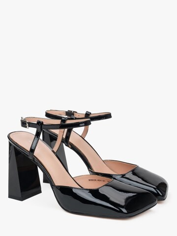 Estro Sandaler '982-91' i sort: forside