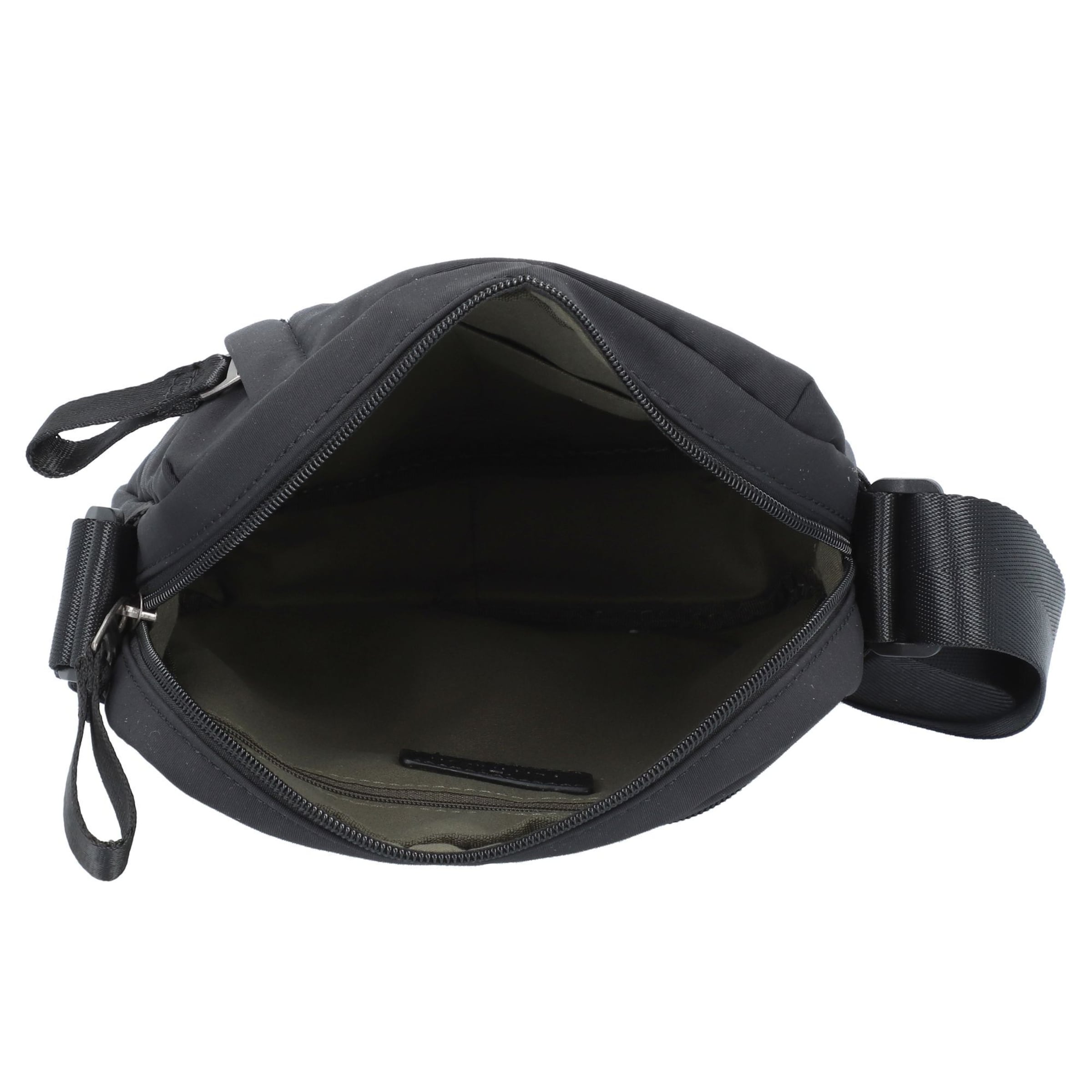 TOM TAILOR Schoudertas 'Boston' in Zwart