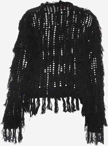 ebeeza Knit Cardigan in Black