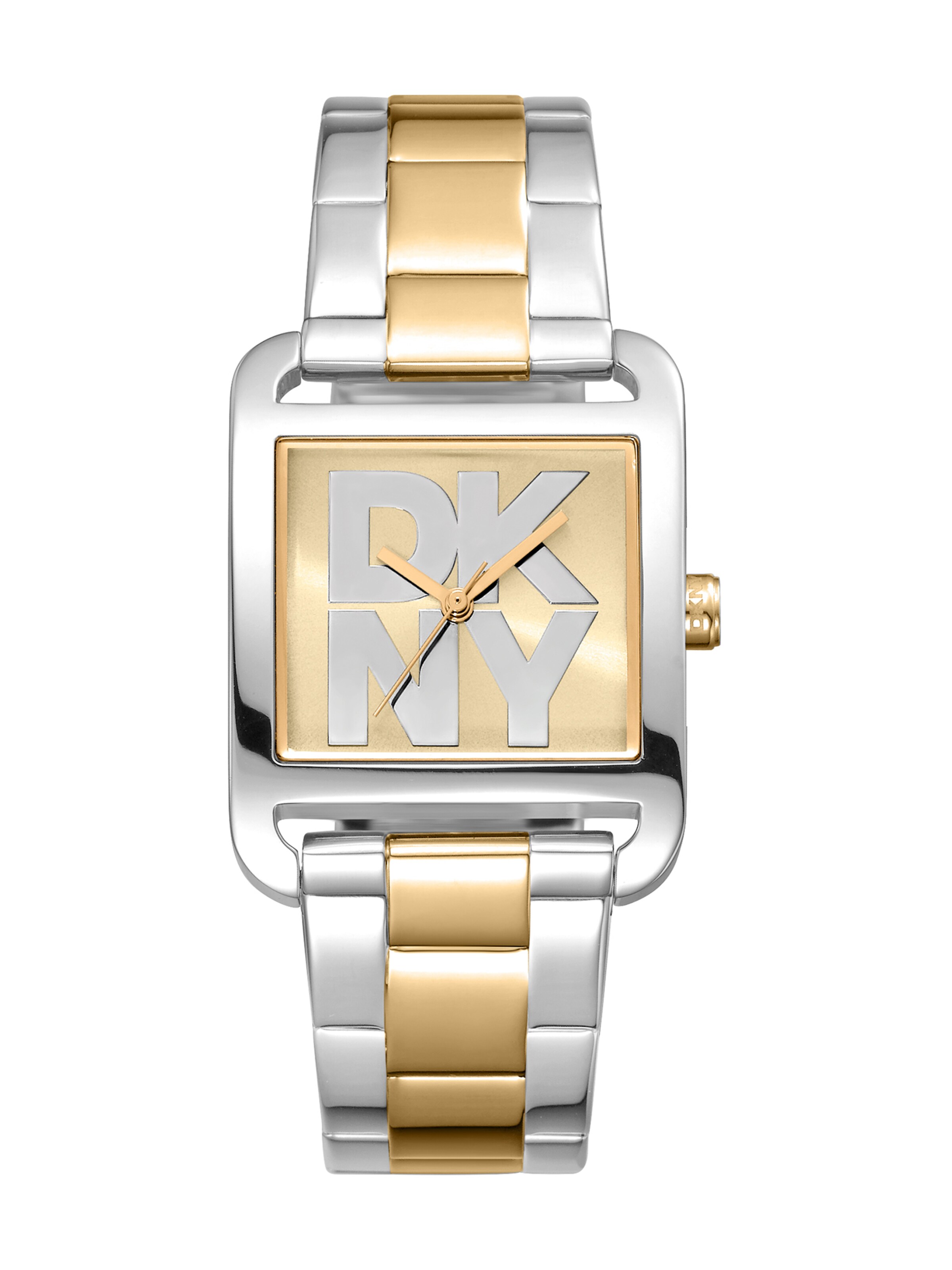 DKNY Quarzuhr ' City Maxi ' in gold / silber, Produktansicht