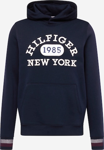 TOMMY HILFIGER - Sudadera en azul: frente