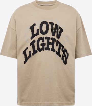 Low Lights Studios Shirt 'World-Race' in Grey: front