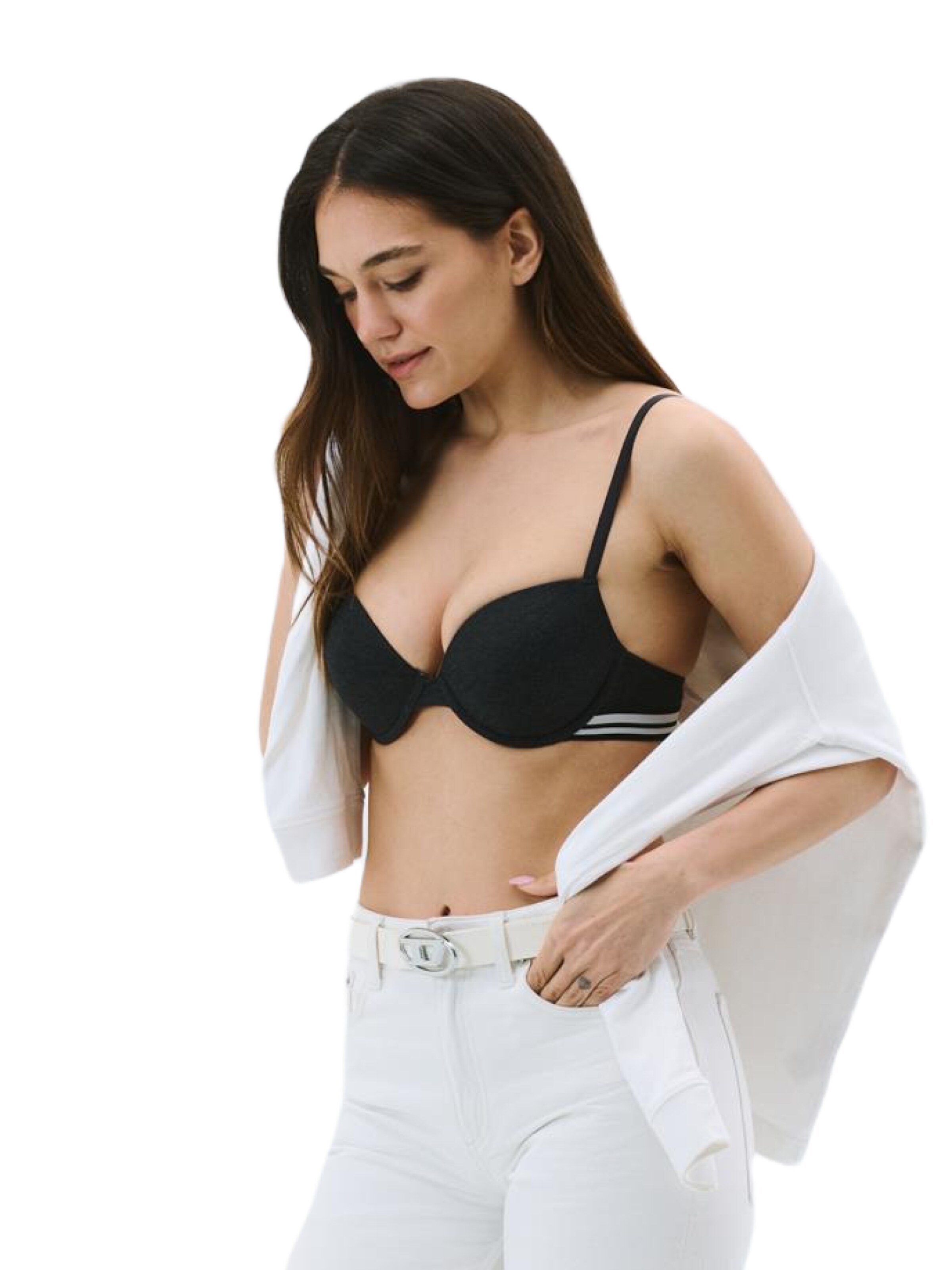 C&City Push-up BH in Grijs