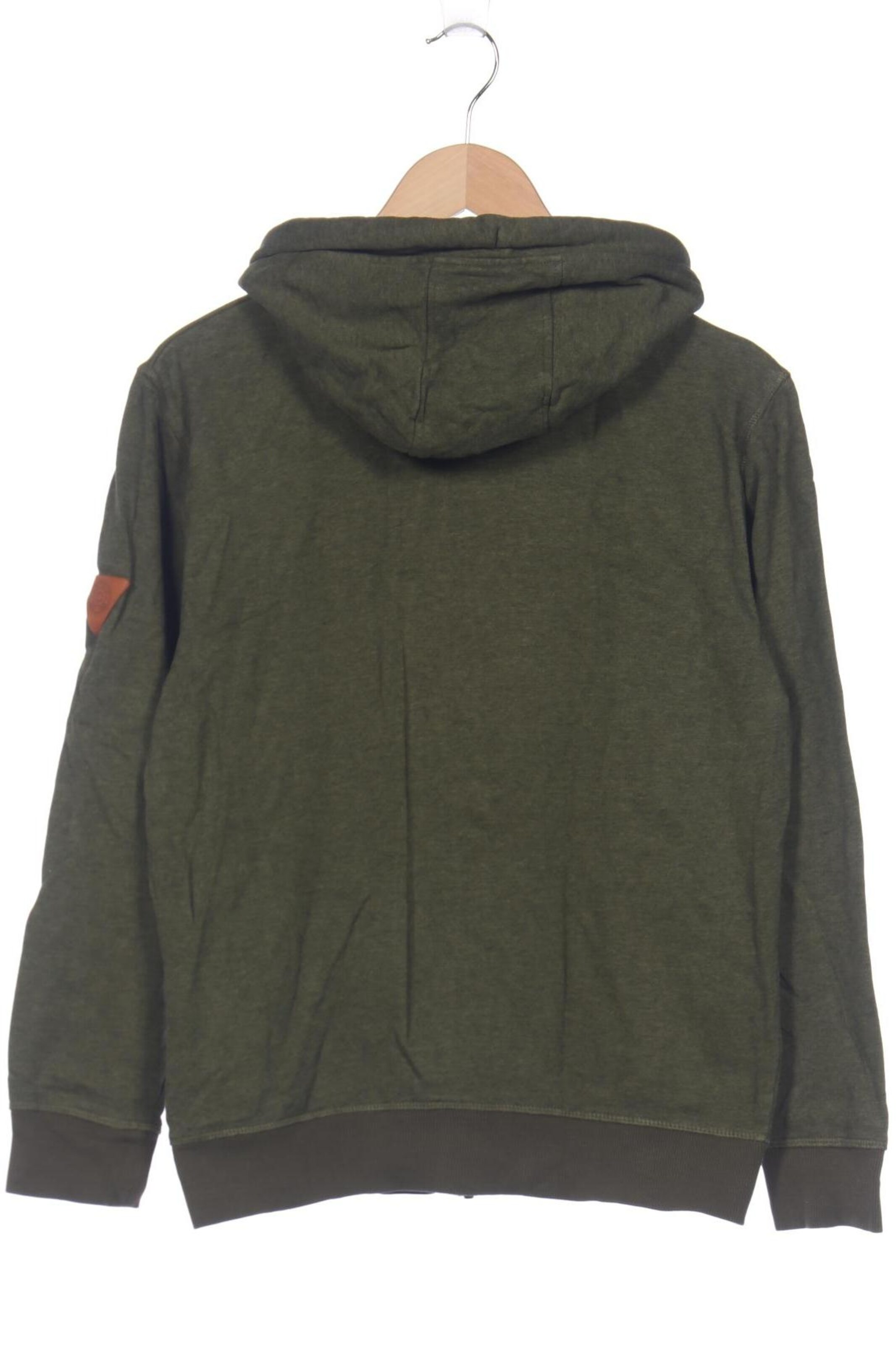 ESPRIT Sweatshirt & Zip-Up Hoodie in S in Green