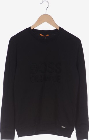 BOSS Orange Sweatshirt & Zip-Up Hoodie in M in Black: front
