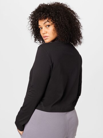 Calvin Klein Jeans Curve Tričko – černá