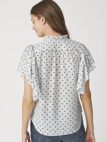 co'couture Blouse 'Dionne' in Blauw