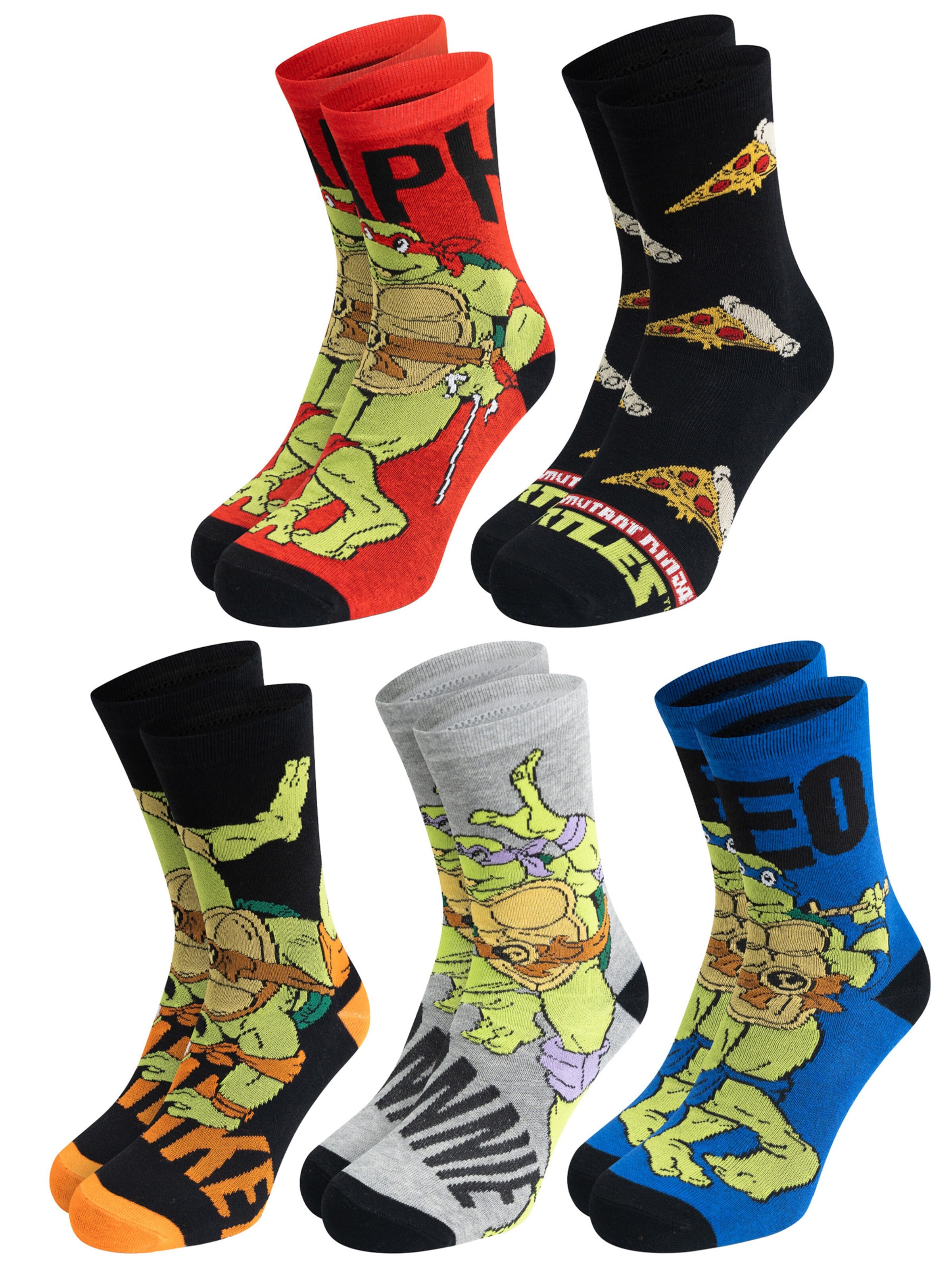 Teenage Mutant Ninja Turtles Socks in Mixed colors: front