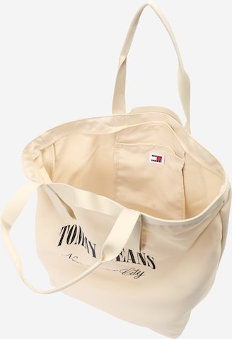 Tommy Jeans Nakupovalna torba | bež barva