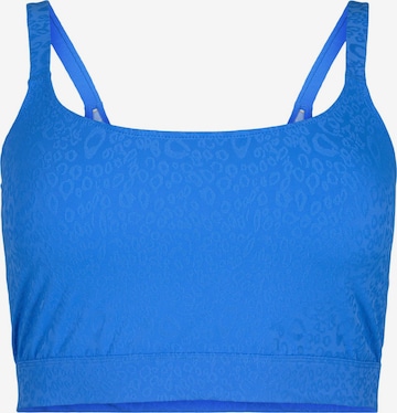 Swim by Zizzi Bustier Bikini felső - kék: elől