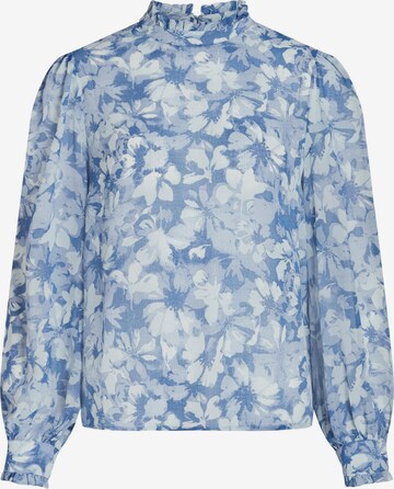 VILA Blouse 'Amione' in Blauw: voorkant