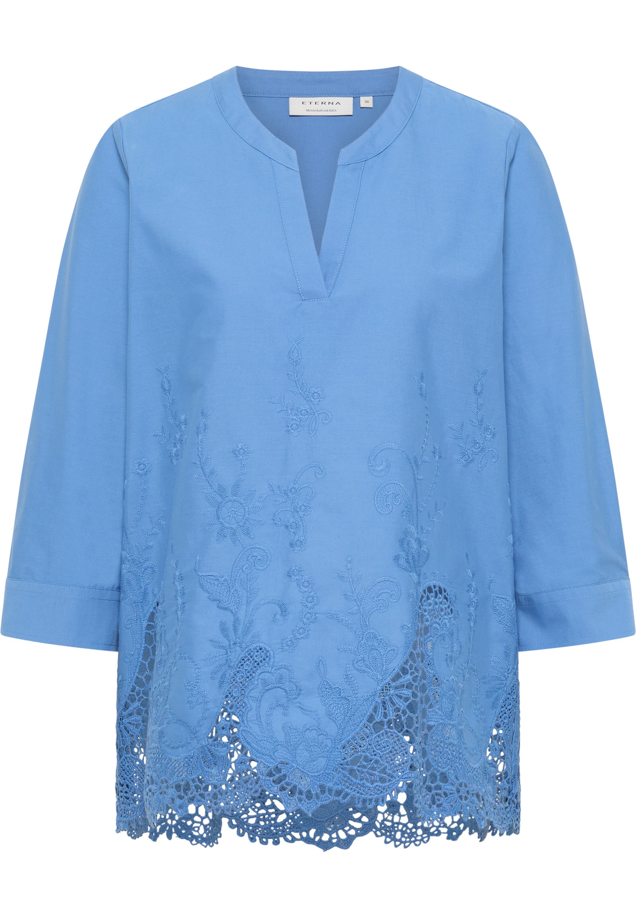 ETERNA Blouse in Blue: front