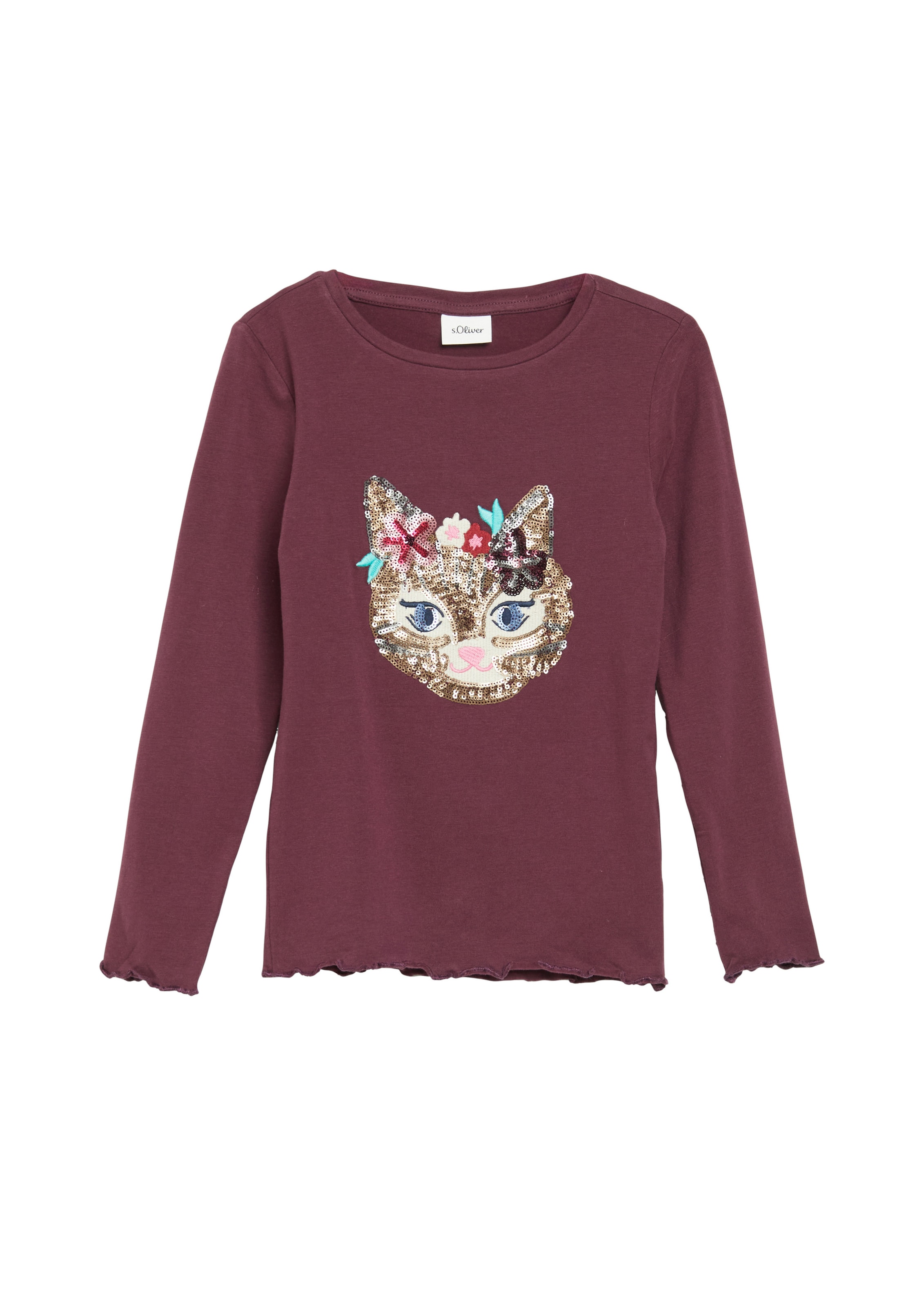 s.Oliver Shirt in Rood: voorkant