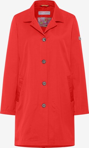 Frieda & Freddies NY Between-Seasons Coat 'Scarlett Neo' in Red: front