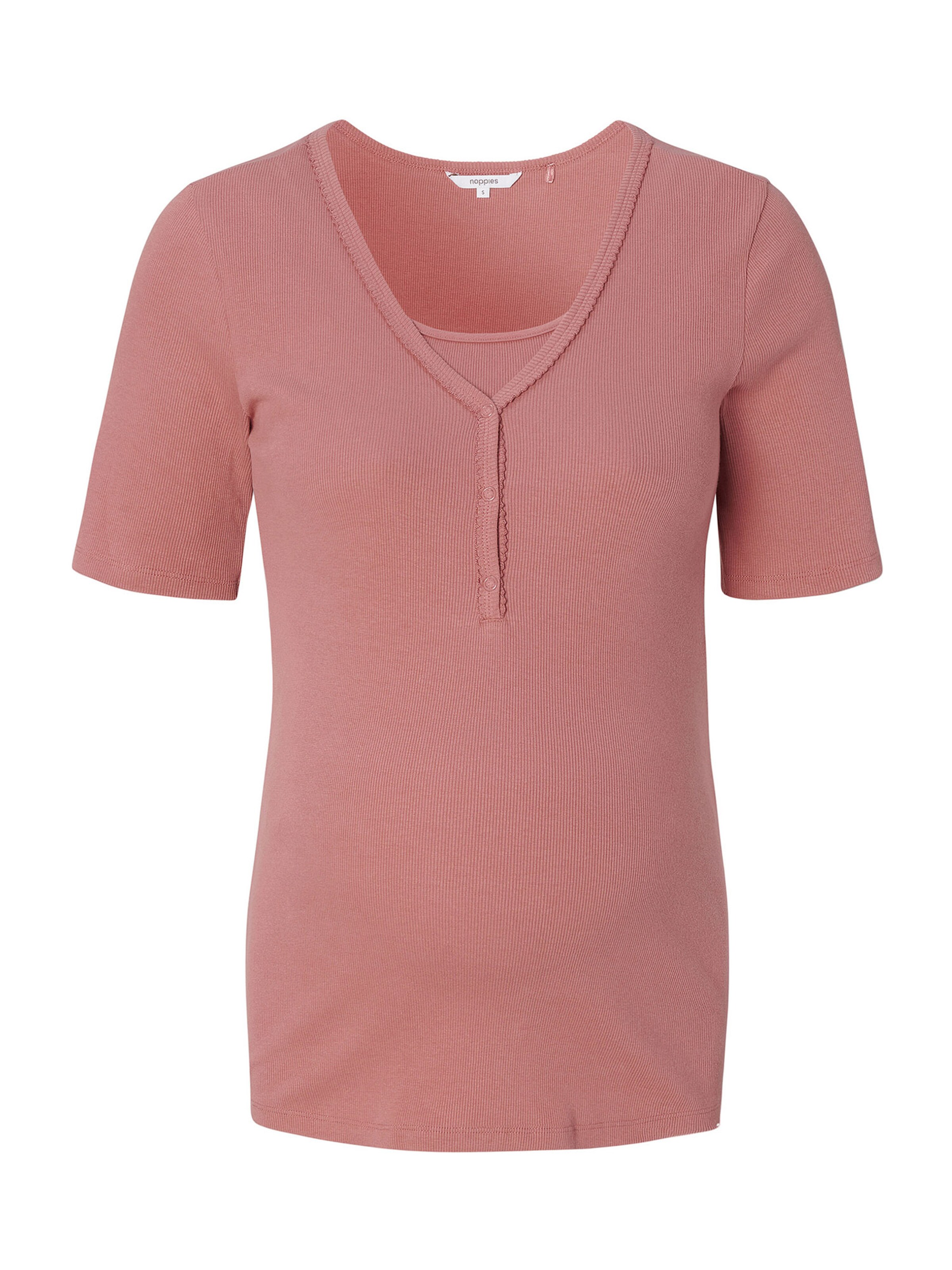 Noppies Slaapshirt 'Renate' in de kleur Roestbruin, Productweergave