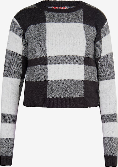 myMo ROCKS Jersey 'Ucy' en negro / negro moteado / blanco, Vista del producto